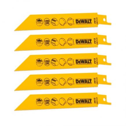DeWALT Reciprocating Saw Blade - Metal Cutting up to 3mm thick. - 1