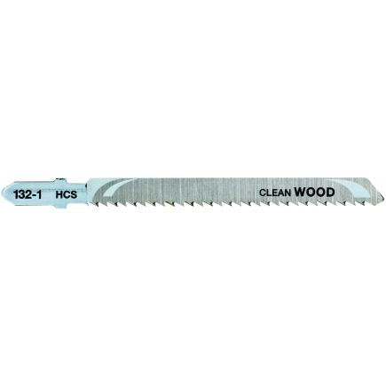 DeWALT Standard Woodcutting Jigsaw Blade - Downcutter for splinter free cutting - 1