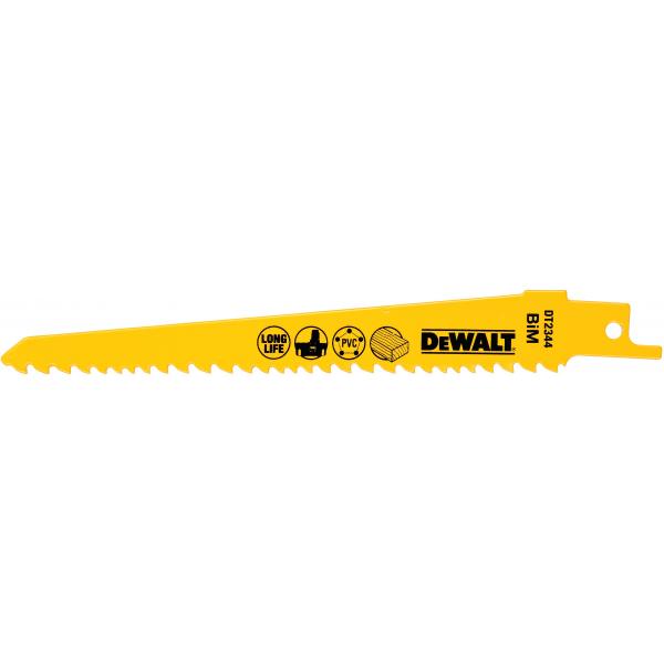 DeWALT Reciprocating Saw Blade - Fast Fine Cutting in Wood and Plastic - 1