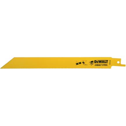 DeWALT Reciprocating Saw Blade - Quick Cutting in Ferrous and Non-Ferrous Metals (3-8mm) - 1