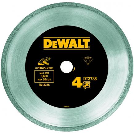 DeWALT Continuous Rim Diamond Disc - Tiles Cutting - 1