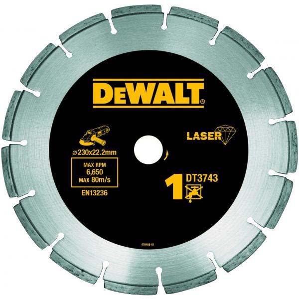 DeWALT Segmented Rim Diamond Disc - Construction Materials Cutting - 1