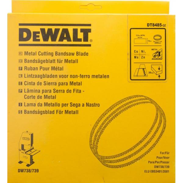 DeWALT Stationary Band Saw Blades for DW738-9 - Non-Ferrous Materials Cutting - 1