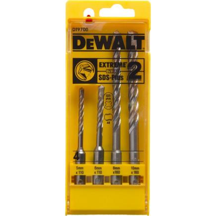 DeWALT Set of 4 SDS-Plus Drill Bit Set - 1