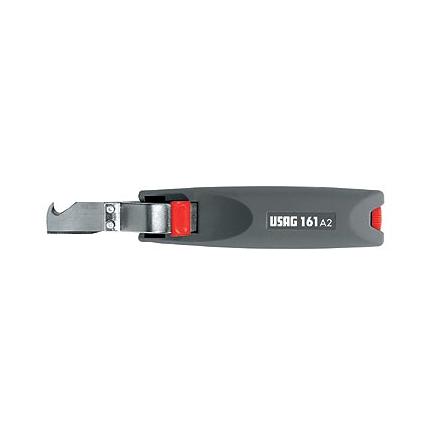 USAG Universal-Kabelmesser mit drehbarer Klinge und Innenmesser - 1