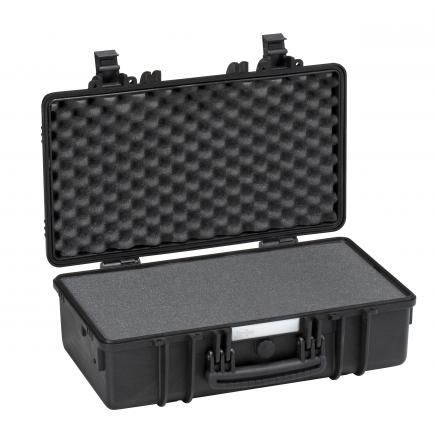 EXPLORER CASES Stoßfester Koffer mit verstärkten Ecken, abgedeckt mit schwarzem Gummi und Schwamm - 1