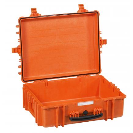 EXPLORER CASES Orangefarbener leererAnti-Wasser-Koffer mit Totalschutz - 1