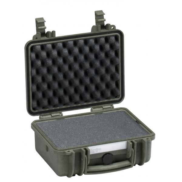 EXPLORER CASES Militärgrüner Koffer aus Polypropylen-Copolymer mit Schwamm und Anti-Schock-Funktion - 1