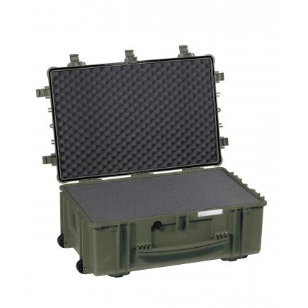 EXPLORER CASES Militärgrüner Großkoffer zertifiziert IP67 mit Schwamm - 1