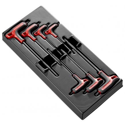 FACOM Modul mit 7 TORX®-Stiftschlüsseln mit T-Griff - 1