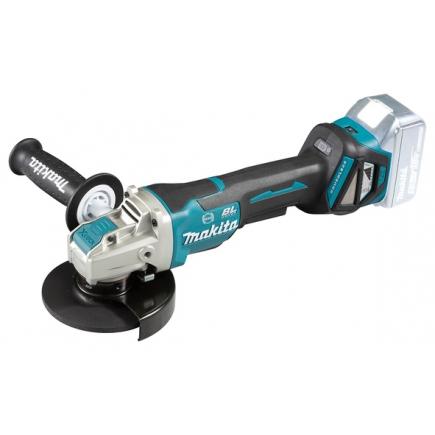 MAKITA ANGLE GRINDER 18V 125mm - XLOCK - BRAKE - in case without batteries and charger - 1