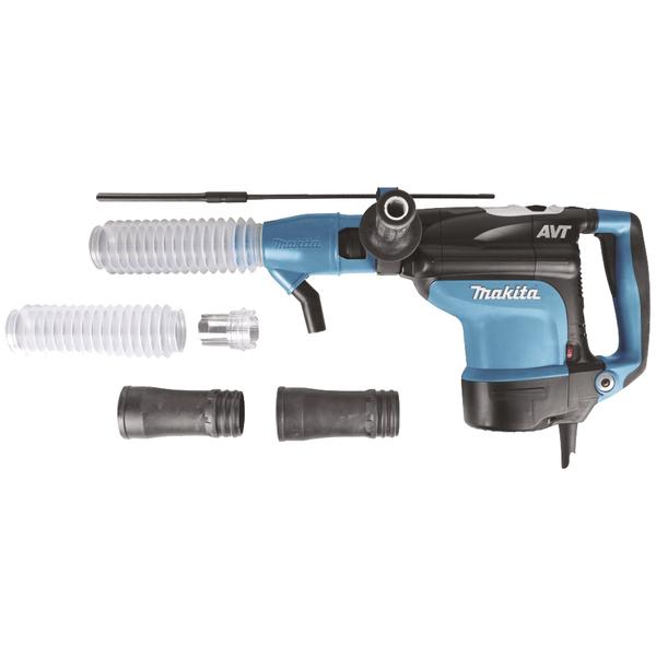 MAKITA ROTARY/DEMOLITOR HAMMER SDS-Max 1350W 45 mm - AVT - 2 FUNCTIONS - with suction kit - 1