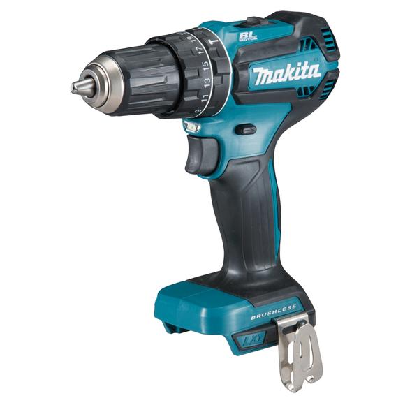 MAKITA DRIVE- DRILL WITH PERCUSSION 18V 13 mm - 50 Nm - in case without batteries and charger - 1