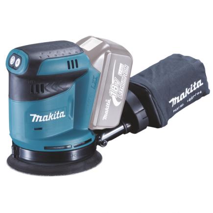MAKITA ORBITAL SANDER 18V 125 mm - in a case without battery and charger - 1