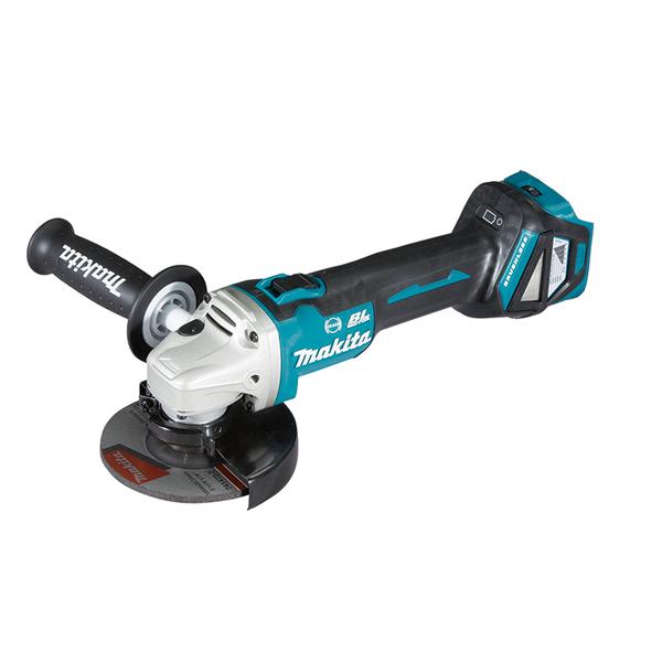 MAKITA ANGLE GRINDER 18V 125 / 115 mm - in case without batteries and charger - 1