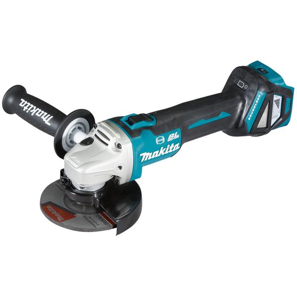 MAKITA ANGLE GRINDER 18V 125 / 115 mm - AWS - BRAKE - in case without batteries and charger - 1