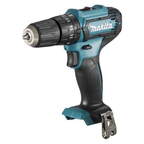 MAKITA DRIVE-DRILL WITH PERCUSSION 12 V max 10 mm - 30 Nm - in case without batteries and charger - 1