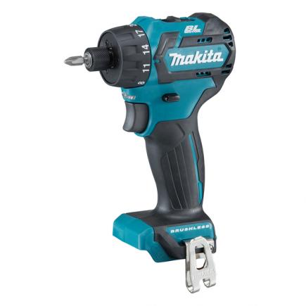 MAKITA DRIVE DRILL 10,8V 1/4'' - 2 SPEED - in case without batteries and charger - 1