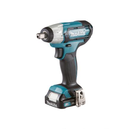 MAKITA IMPACT WRENCH 12V max 1/2" - 145 Nm - in case with 2 x 2.0Ah batteries and charger - 1