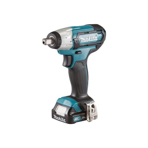 MAKITA IMPACT WRENCH 12V max 1/2" - 145 Nm - in case with 2 x 2.0Ah batteries and charger - 1