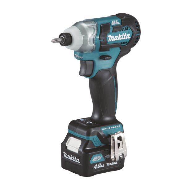 MAKITA IMPACT WRENCH 10.8V 1/4'' - 135 Nm - in case with 2 x 4.0Ah batteries and charger - 1