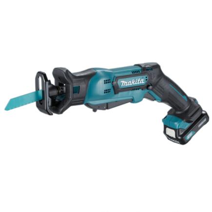 MAKITA STRAIGHT SAW 10.8V 13 mm - QUICK COUPLER - in case with 4.0Ah batteries and charger - 1