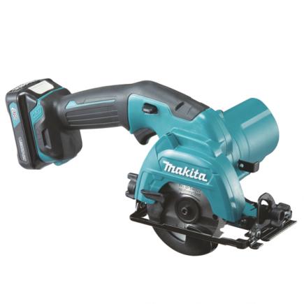 MAKITA WOOD MITER SAW 10,8V 85 mm - in case with 2 batteries 2.0Ah and charger - 1