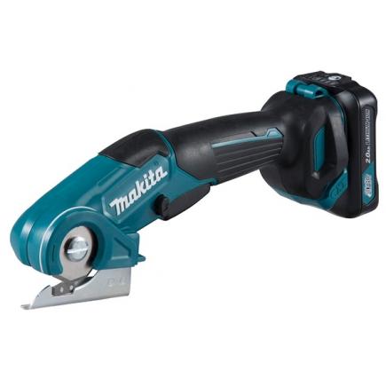 MAKITA UNIVERSAL SHEAR 10.8V 6 mm - in case with 2.0Ah battery, charger and blade - 1