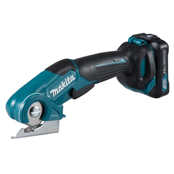 MAKITA UNIVERSAL SHEAR 10.8V 6 mm - in case with 2.0Ah battery, charger and blade - 1