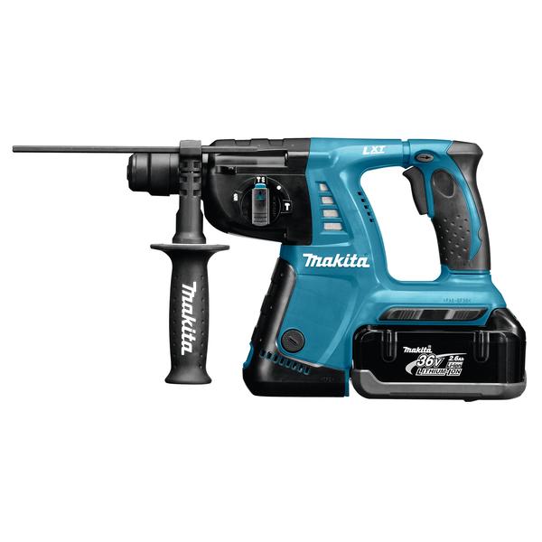 MAKITA HAMMER 36V SDS-Plus - 3 FUNCTIONS - in a case with 2 batteries and charger - 1