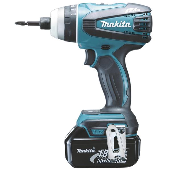 MAKITA MULTI-FUNCTIONAL DRIVE-DRILL 18V 1/4" - 150 Nm - in case with battery and charger - 1