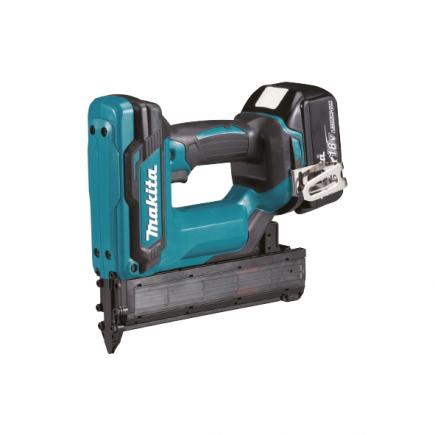 MAKITA NAILER 18V 35 mm - 18 Ga - in case with 2 batteries 5.0Ah and charger - 1