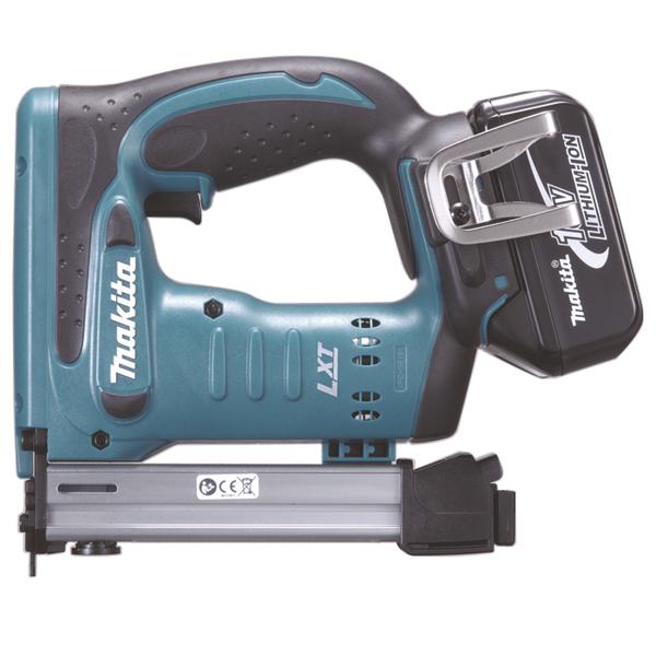 MAKITA WOOD STAPLER 18V 22 mm - in a case with battery and charger - 1
