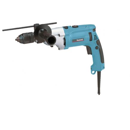 MAKITA DRIVE-DRILL WITH PERCUSSION 1010W 13 mm - 2 SPEED - in case - 1