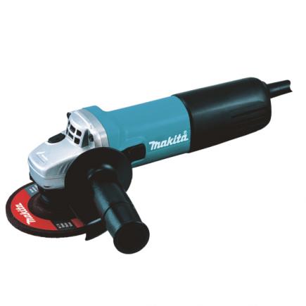 MAKITA ANGLE GRINDER 840W 115 mm - in metal case and 2 discs - 1