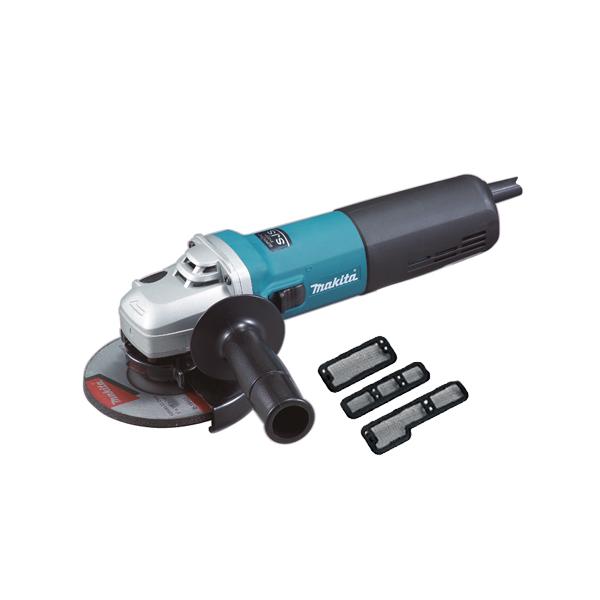 MAKITA ANGLE GRINDER 1400W 125/115 mm - with dust filters - 1
