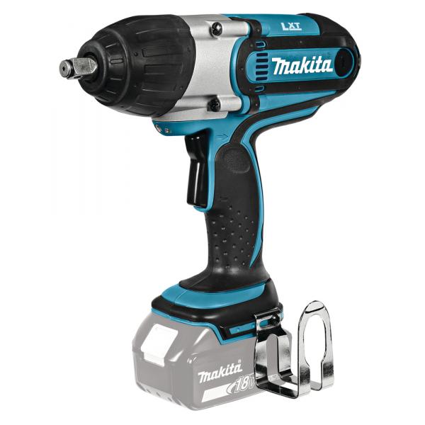 MAKITA 18V IMPACT WRENCH - in case with belt hook, 2 batteries 5.0Ah and charger - 1