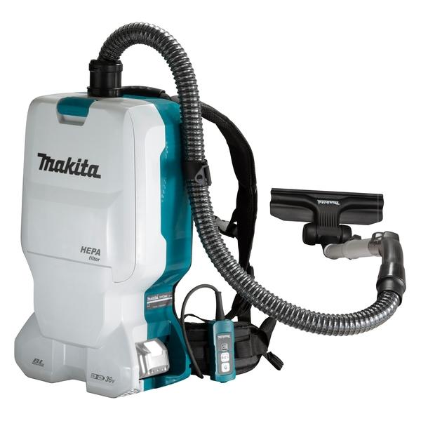 MAKITA 36V 6L Backpack Vacuum Cleaner LXT - without batteries and charger - 1
