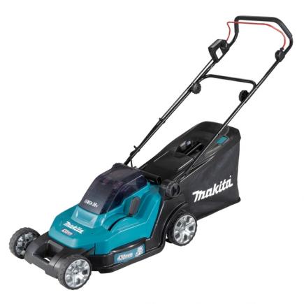 MAKITA 36V LAWNMOWER 43CM LXT - with 2 5.0Ah batteries and charger - 1