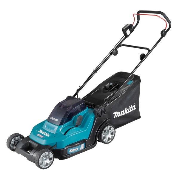 MAKITA 36V LAWNMOWER 43CM LXT - with 2 5.0Ah batteries and charger - 1