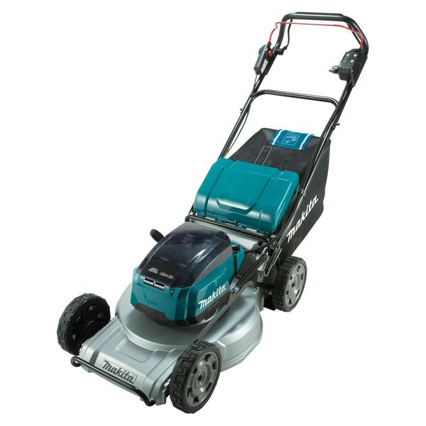 MAKITA 36V  Aluminium LAWNMOWER 53cm LXT - with 4 5.0Ah batteries and battery charger - 1