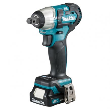 MAKITA 12Vmax 1/2'' - 165 Nm IMPACT WRENCH CXT - in case with 2 2.0Ah batteries and charger - 1