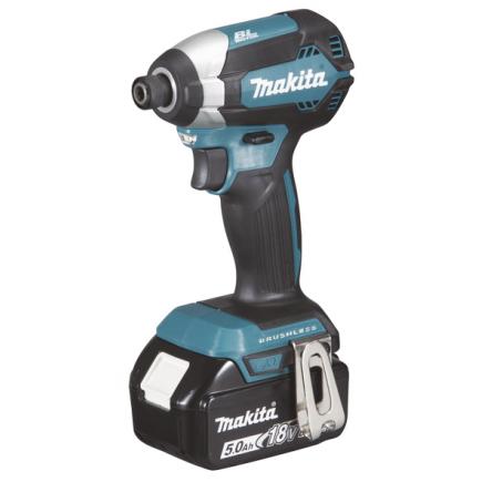 MAKITA 18V 1/4" - 170 Nm Impact Driver LXT - in case with 2 5,0Ah batteries and charger - 1