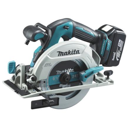 MAKITA 18V CIRCULAR SAW 165MM LXT - in case with batteries and charger - 1