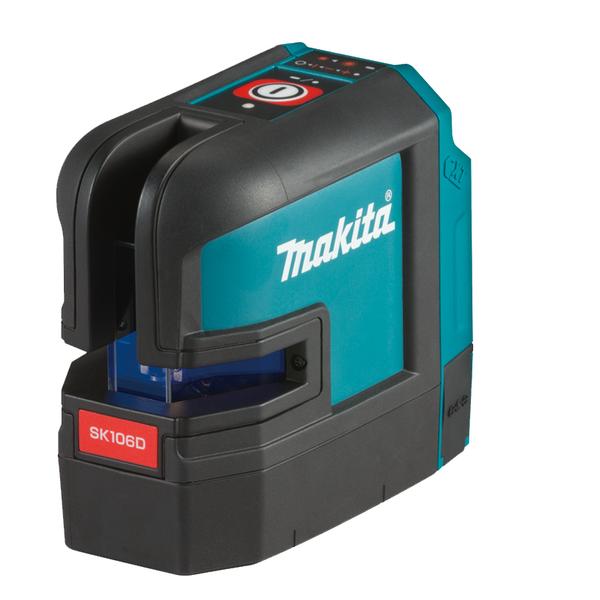 MAKITA 12Vmax Red 4 point Cross Line Laser CXT - with accessories, without battery and charger - 1