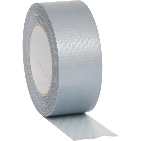 KS TOOLS 141.5000 - Fabric adhesive tape, silver,50mm x 50m