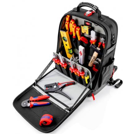 KNIPEX 00 21 50 E Tool backpack Modular X18 Electro (23 pcs.)