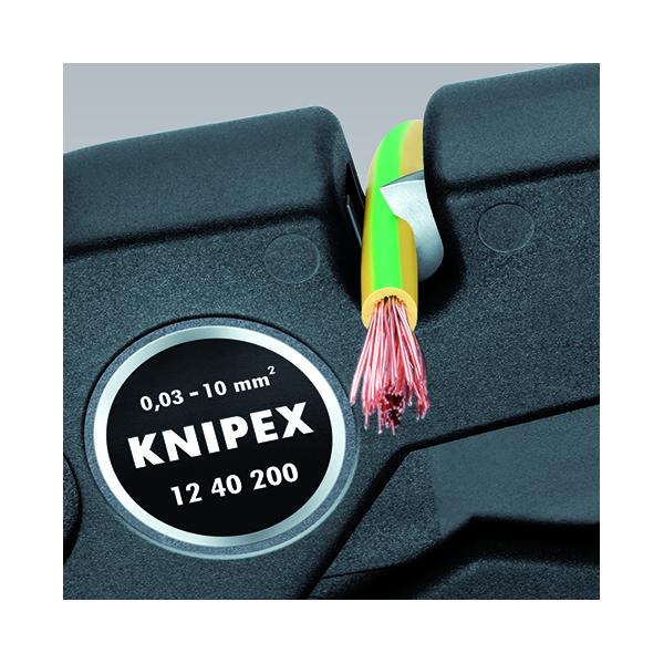 KNIPEX 1 pair of spare clamping jaws for 12 50 200 - 2