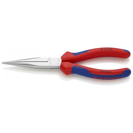 KNIPEX Mechanics' Pliers chrome plated, handles with multi-component grips - 1