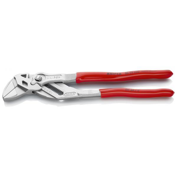 Knipex 12 Cobra Pliers - Chrome w/ Plastic Grip